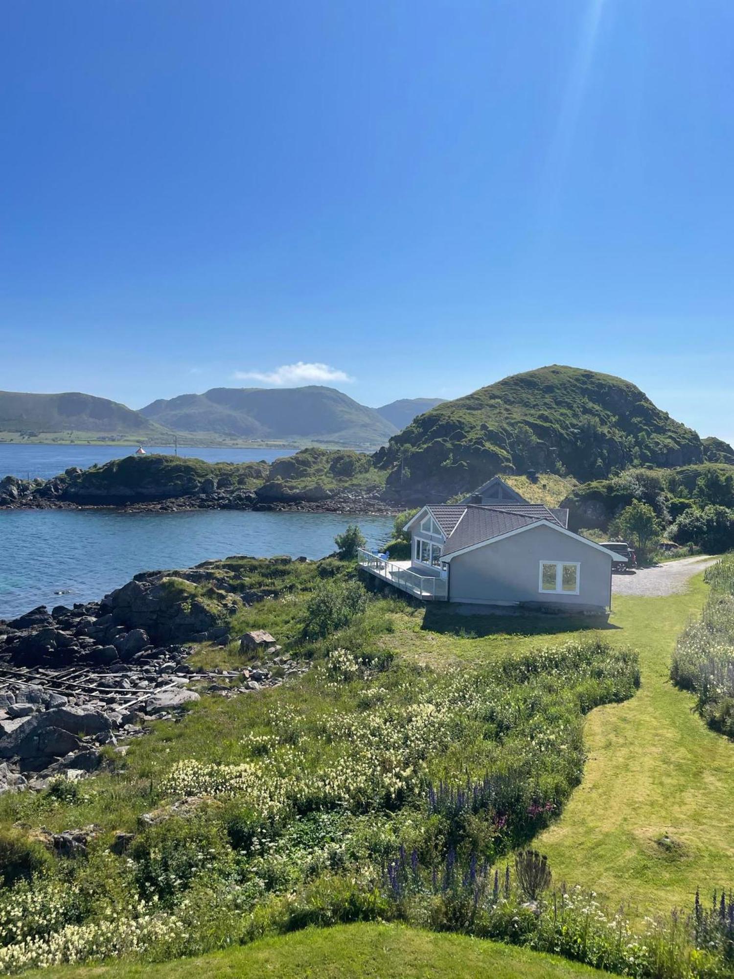 Hytte Ved Sjoen Napp Eksteriør bilde